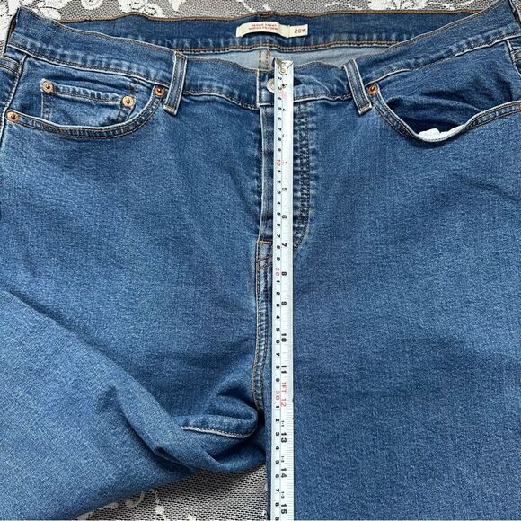 Levi’s Plus Size Wedgie Skinny Jeans with Raw Irregular Hem Sz 20 - Picture 16 of 16